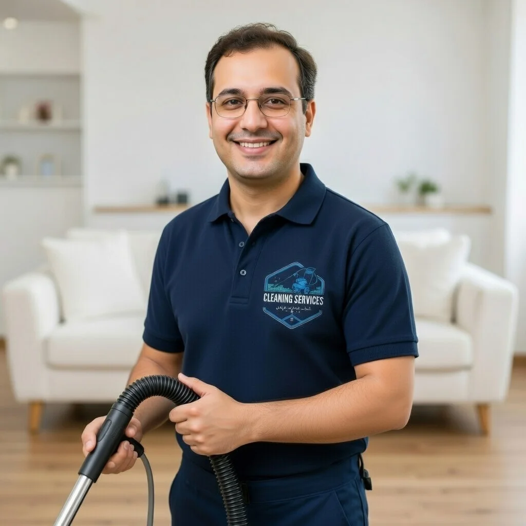 أخصائي تنظيف المجالس والمفروشات